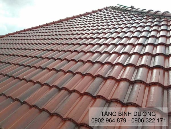 Ngói màu SCG M08 có nhiều ưu điểm