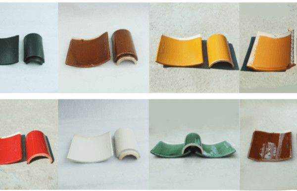 Ngói âm dương tráng men Ngói âm dương tráng men