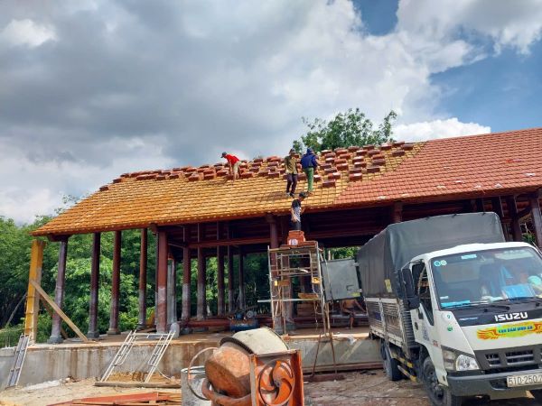Công trình sử dụng ngói lợp Classy 