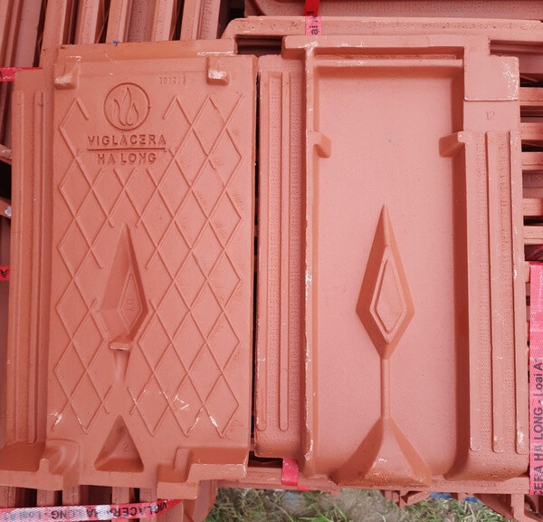 Ngói đất nung Hạ Long 22v m2 Ngói đất nung Hạ Long 22v m2