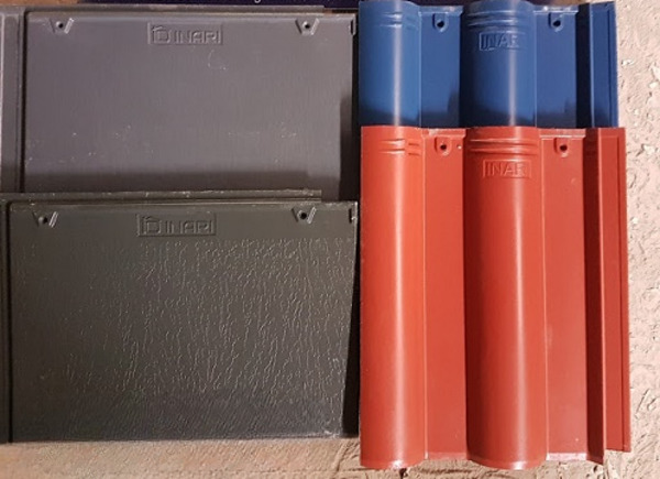 Ngói Inari sóng và phẳng