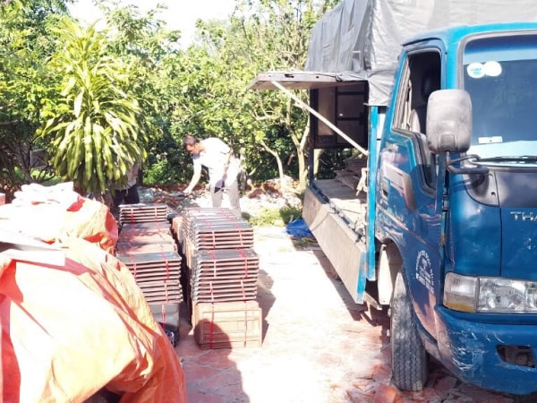 Ngói lợp tại công trình