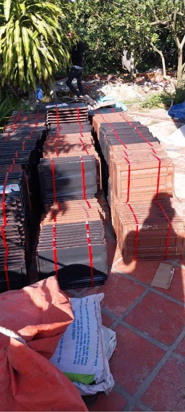 Ngói lợp tráng men có nhiều ưu điểm