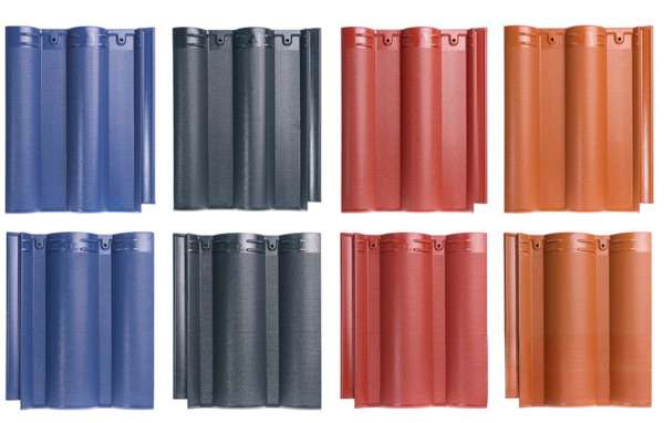 Ngói Ruby sóng nhỏ và lớn