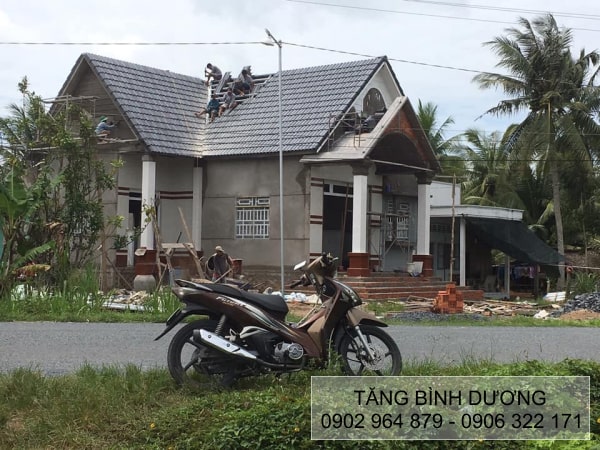 Công trình sử dụng ngói màu Thái Lan - M11