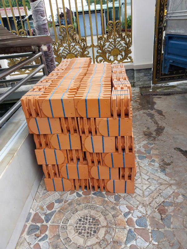 Sản phẩm ngói vảy cá Đồng Nai màu cam