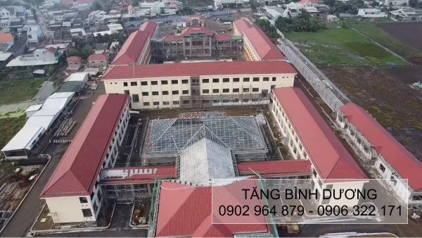 Trường học sử dụng ngói màu SCG Thái Lan