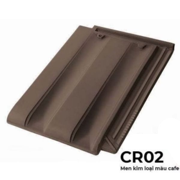 Ngói Euro Type CR02 Kim Loại Màu Cafe