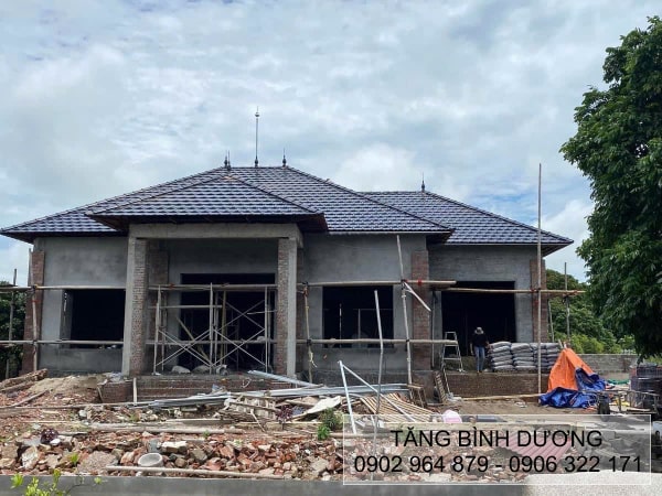 Công trình sử dụng ngói Kentoza S03 Công trình sử dụng ngói Kentoza S03