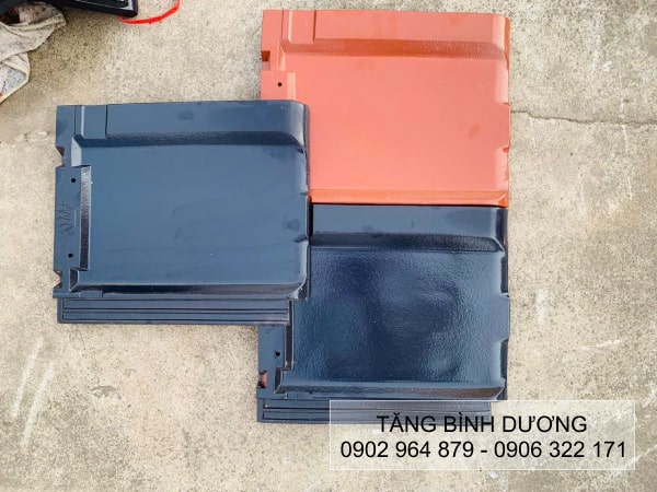 Ngói phẳng tráng men Katoza nhiều màu sắc
