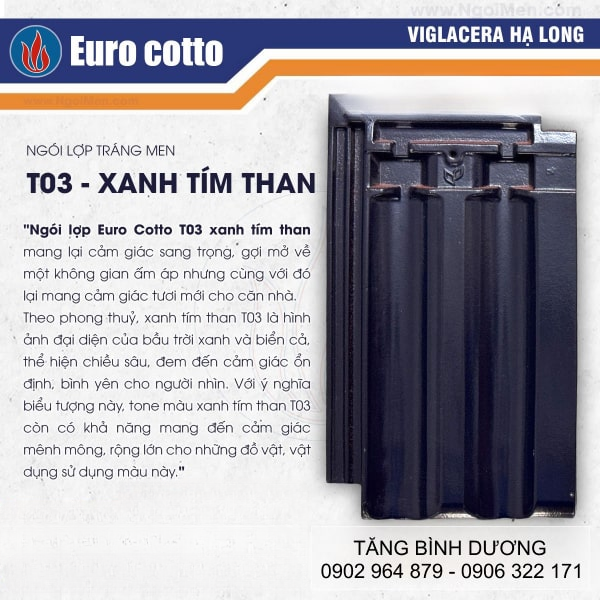 Ngói lợp Euro Cotto màu T03