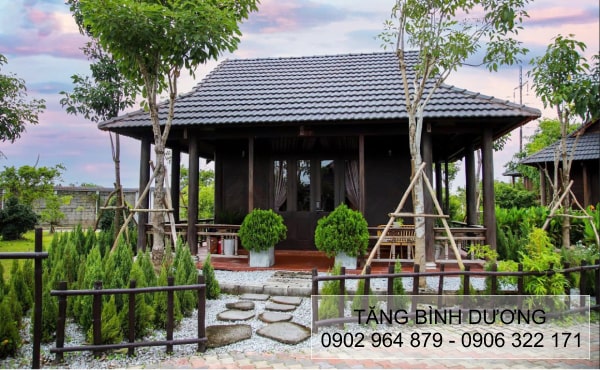 Công trình nhà gỗ sử dụng ngói tráng men Classy Roofing Công trình nhà gỗ sử dụng ngói tráng men Classy Roofing