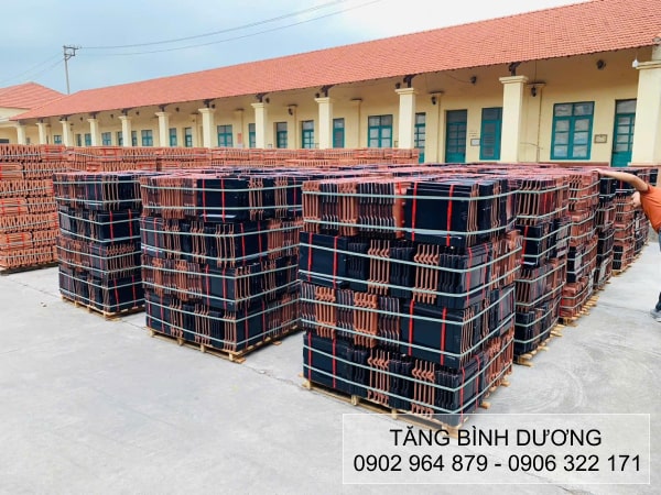Hình ảnh ngói tráng men tại công trình Tăng Bình Dương Hình ảnh ngói tráng men tại công trình Tăng Bình Dương