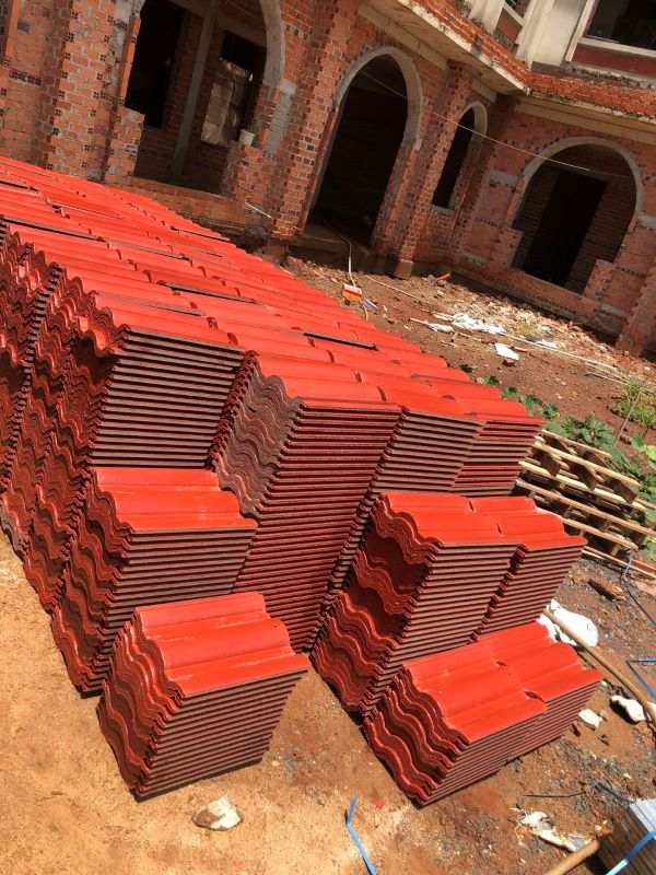 Ngói lợp LAMA màu sắc đẹp