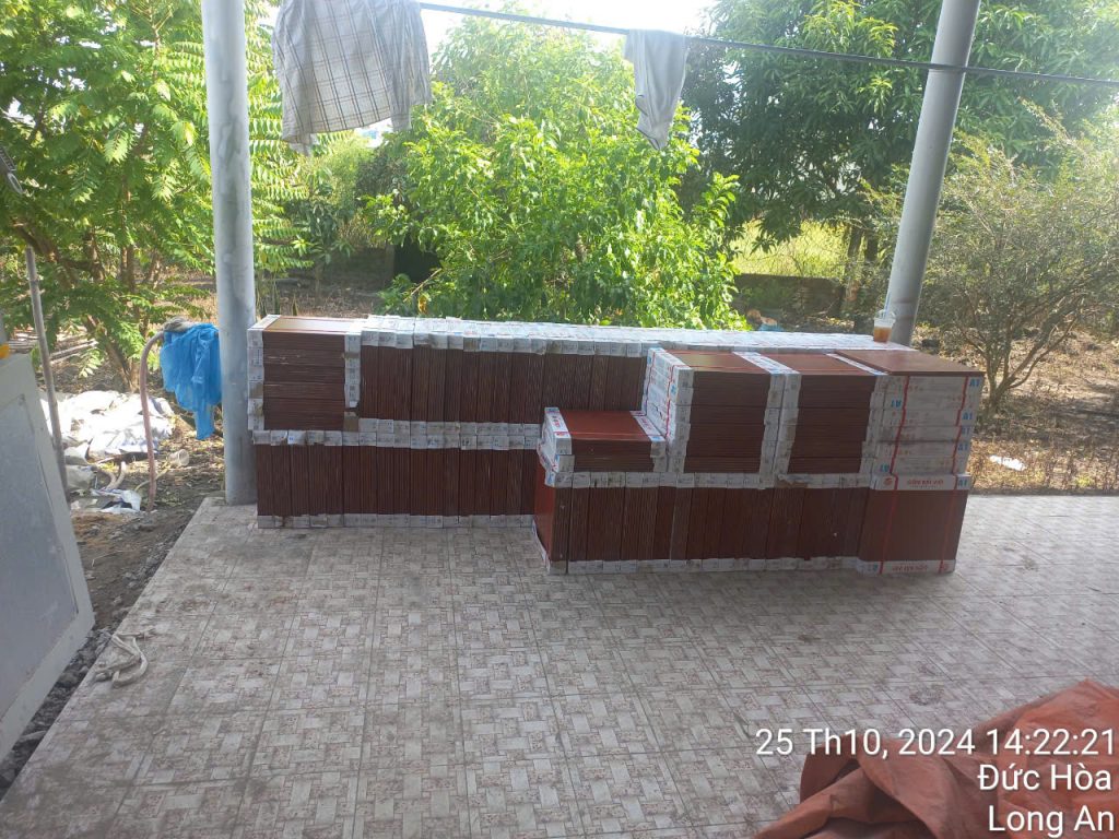 lô Gạch Đất Việt bàn giao công trình tại Mỹ Hạnh, Long An