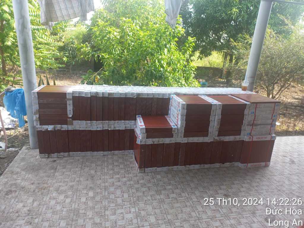Lô hàng Gạch Đất Việt chất lượng chuẩn bị giao đến khách hàng