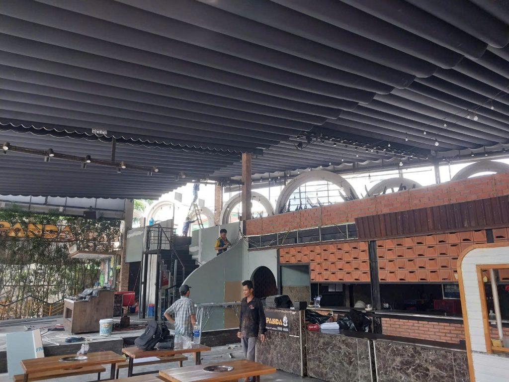 Lựa chọn ngói Địa Trung Hải mang đến sự bền bỉ cho quán nướng tại Gò Vấp