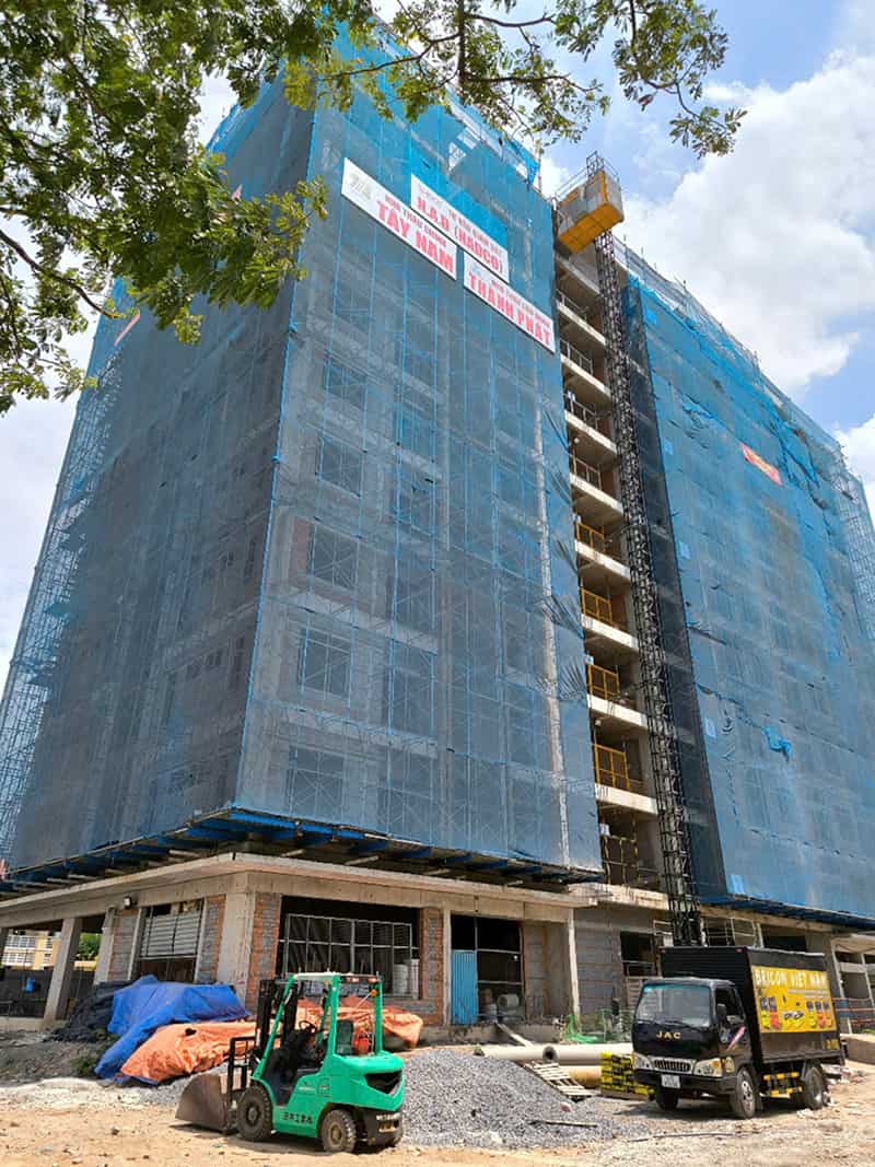 Cung cấp gạch cho công trình nhà công vụ Quân khu 7