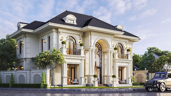 Ngói phẳng gờ VNP202 với vẻ đẹp sang trong, tính thẩm mỹ cao