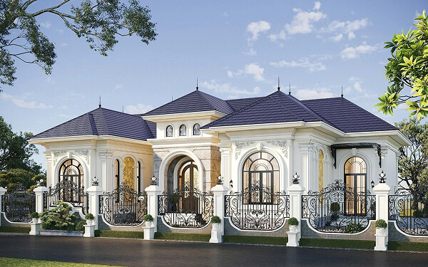 Ngói phẳng gờ VNP203 phù hợp với nhiều công trình khác nhau