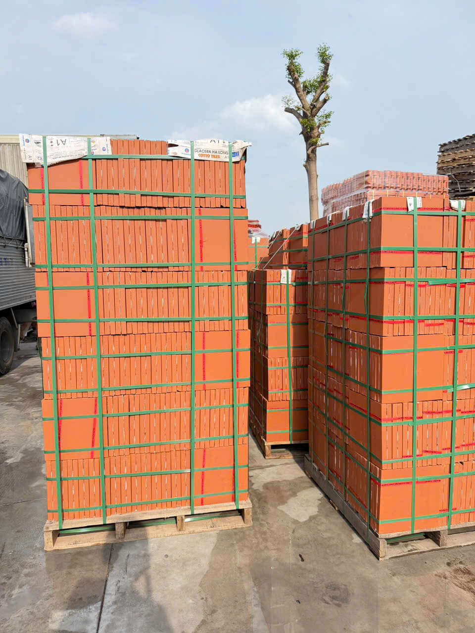Gạch nem tách 30x30 Viglacera Hạ Long hàng sẵn kho