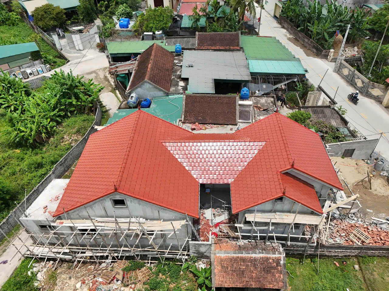 Mái nhà sử dung ngói KENTOZA - Viglacera Hạ Long