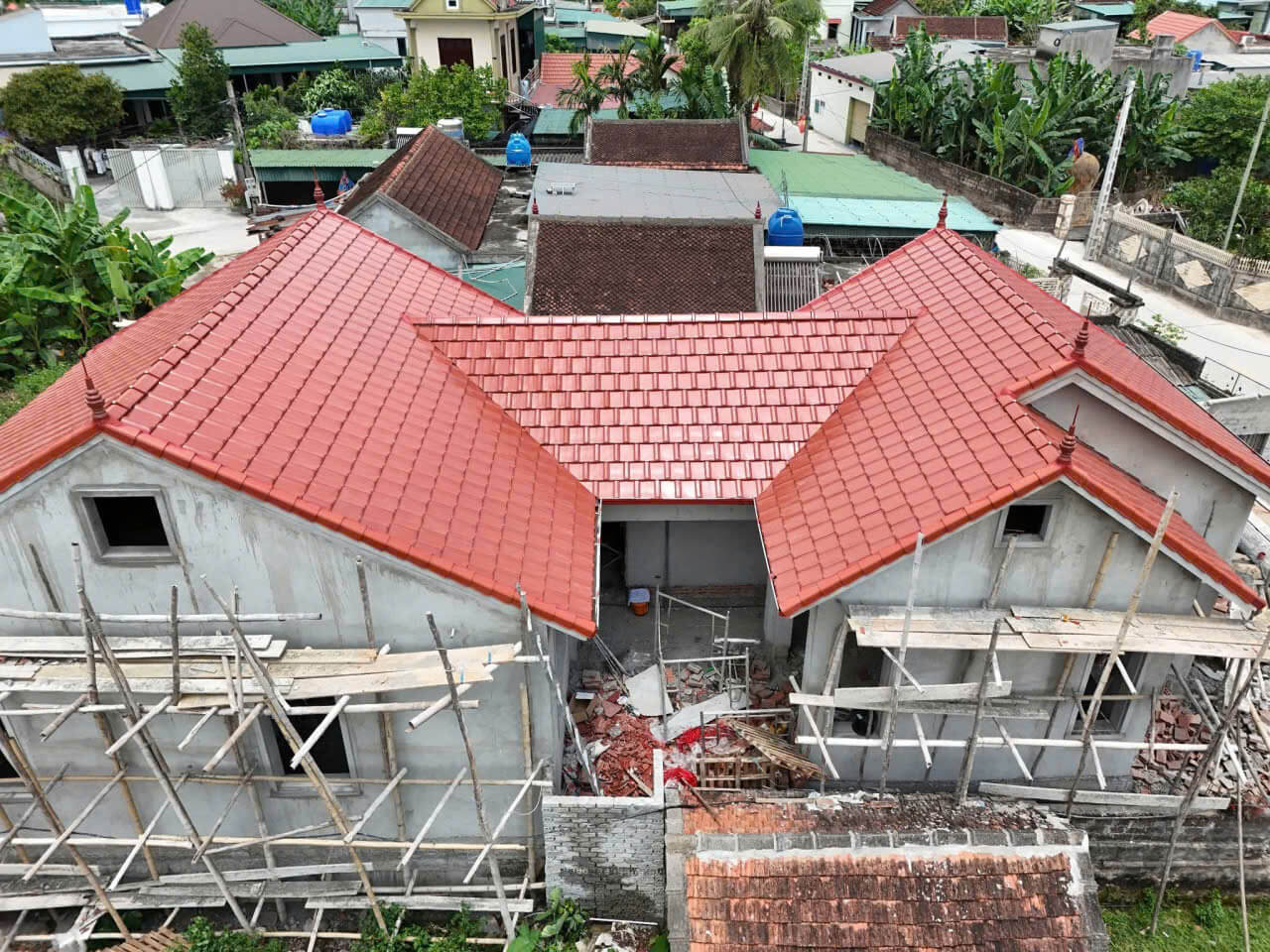 Mái nhà sử dung ngói KENTOZA - Viglacera Hạ Long
