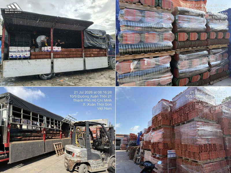 Tăng Bình Dương giao hàng tại các công trình Tăng Bình Dương giao hàng tại các công trình